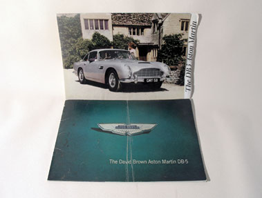 Lot 34 - Two Aston Martin DB5 Sales Brochures