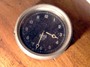 Lot 24 - Wooden Aeroplane Propeller Clock