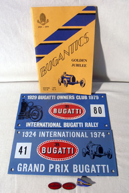 Lot 207 - Bugatti Ephemera