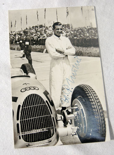 Lot 602 - Hermann P. Muller Signed Postcard