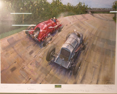 Lot 506 - 'Spirit of Brooklands' Signed by Five Drivers
