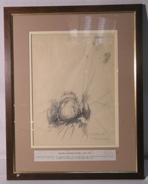 Lot 509 - F. G. Crosby Brooklands Original Artwork