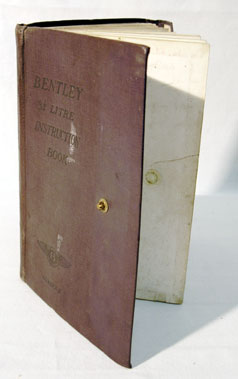 Lot 114 - Bentley 3.5 Litre Instruction Book - No. 2