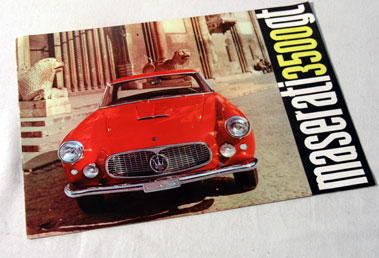Lot 152 - Maserati 3500 GT Sales Brochure
