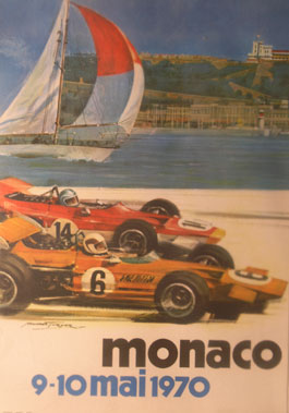 Lot 514 - 1970 Monaco Poster