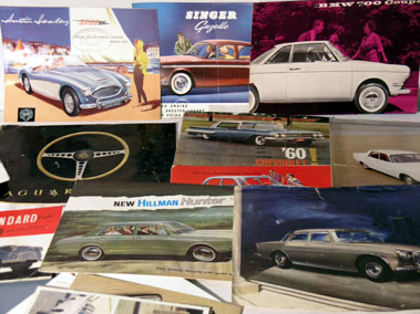 Lot 159 - Quantity of Motorcar Sales Brochures & Other Literature