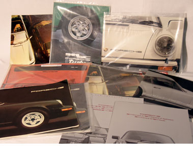 Lot 165 - Quantity of Porsche Sales Brochures