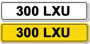 Lot 3 - Registration Number 300 LXU