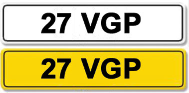 Lot 4 - Registration Number 27 VPG