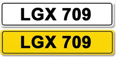 Lot 14 - Registration Number LGX 709
