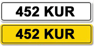 Lot 29 - Registration Number 452 KUR