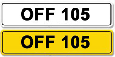 Lot 18 - Registration Number OFF 105