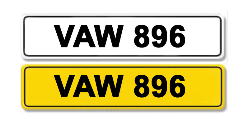 Lot 21 - Registration Number VAW 896
