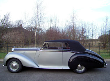 Lot 16 - 1950 Bentley MK VI Park Ward Drophead Coupe