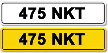 Lot 3 - Registration Number 475 NKT