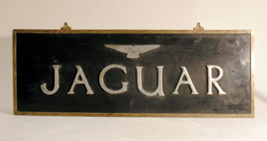 Lot 800 - Jaguar 'Dealership' Hanging Sign