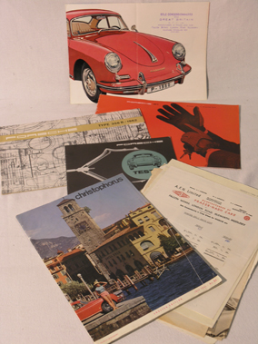 Lot 139 - Three Porsche 356 Sales Brochures