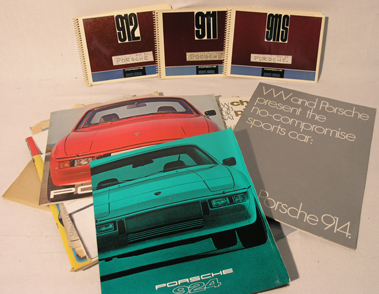 Lot 143 - Assorted Porsche Literature