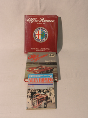 Lot 191 - Three Alfa Romeo Books
