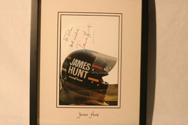 Lot 713 - James Hunt Signed Image