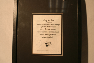 Lot 714 - Graham Hill Signed Programme Page