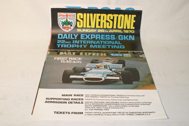 Lot 611 - Two Original Race Advertisement Posters - 1970