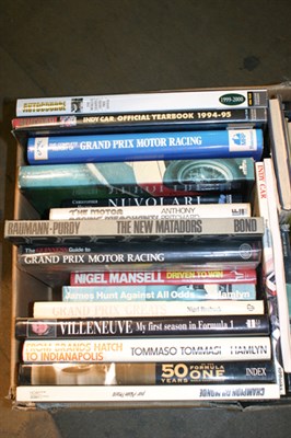 Lot 210 - Quantity of Motor Racing Books