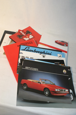 Lot 211 - Quantity of Sports / Supercar Sales Brochures