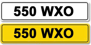 Lot 4 - Registration Number 550 WXO