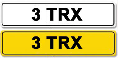 Lot 2 - Registration Number 3 TRX