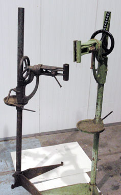 Lot 401 - Two Original Bicycle Repair Stands