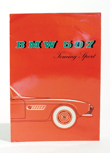 Lot 111 - BMW 507 'Touring Sport' Sales Brochure