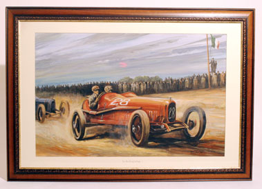 Lot 503 - 'In the Beginning' / Ferrari Original Artwork