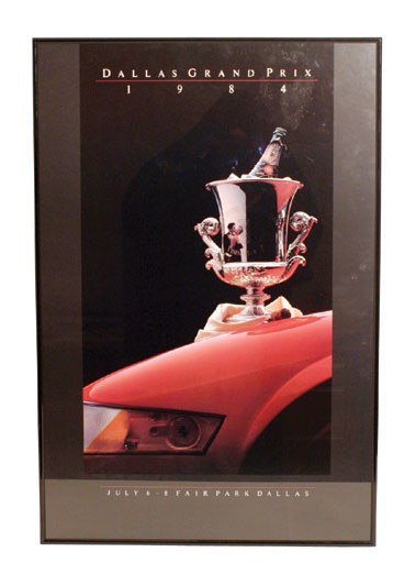 Lot 505 - 1984 Dallas Grand Prix Race Poster