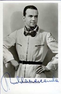 Lot 601 - Signed Caracciola Postcard