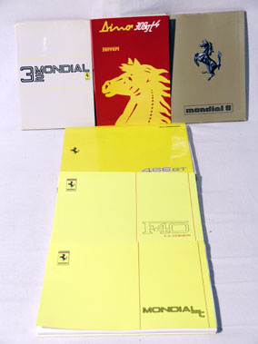 Lot 108 - Quantity of Ferrari Handbooks