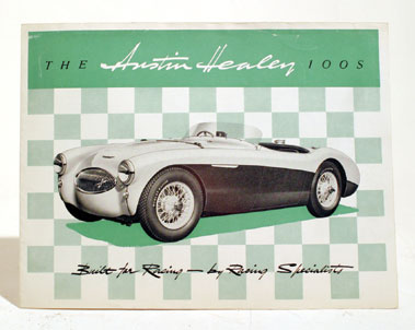 Lot 150 - Austin Healey 100S Original Sales Brochure