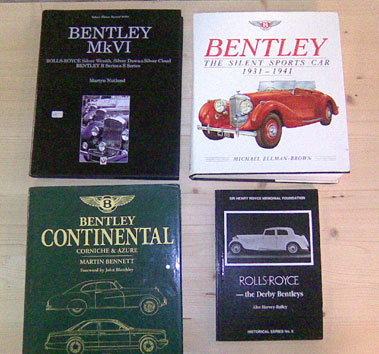 Lot 118 - Eight Bentley Books