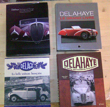 Lot 128 - Delahaye / Delage Literature