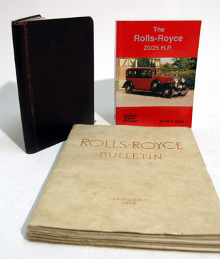 Lot 141 - Rolls-Royce Paperwork