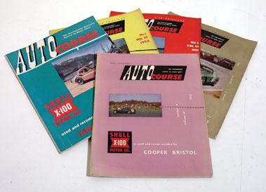 Lot 148 - Five Autocourse Magazines