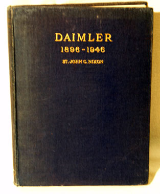 Lot 149 - Daimler 1899 - 1946 by Nixon