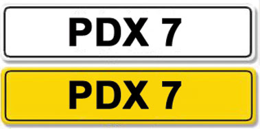 Lot 10 - Registration Number PDX 7