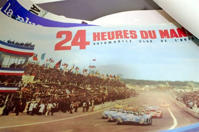 Lot 504 - Eight Original Le Mans Posters