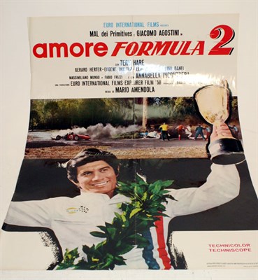 Lot 510 - 'Amore Formula 2' (Agostini) Original Movie Advertising Poster
