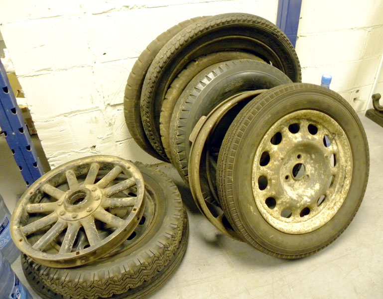 Lot 314 - Assorted Wheels & Tyres **