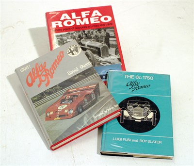 Lot 131 - Three Alfa Romeo Books