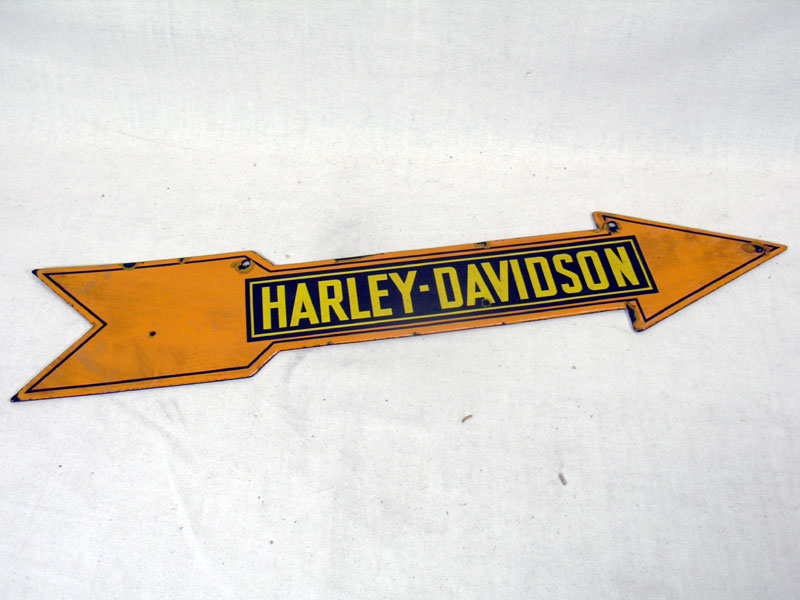 Lot 700 - Harley-Davidson Motorcycles Enamel Sign