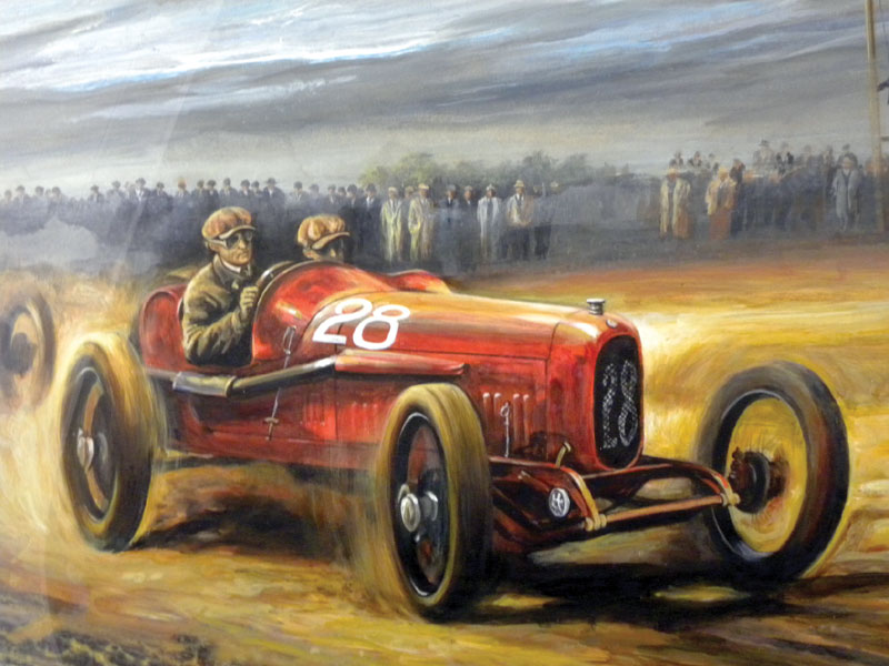 Lot 509 - 'In the Beginning' / Ferrari Original Artwork