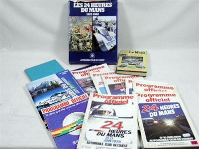 Lot 100 - Le Mans Paperwork